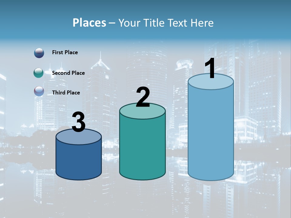 Commercial Waterfront Scenery PowerPoint Template