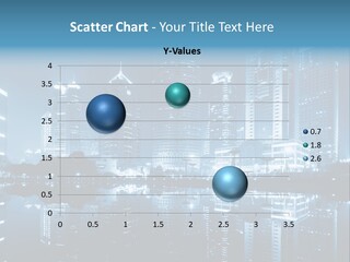 Commercial Waterfront Scenery PowerPoint Template