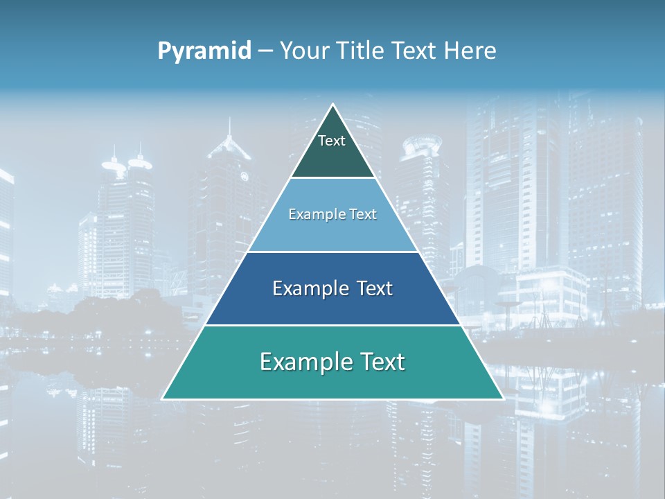 Commercial Waterfront Scenery PowerPoint Template