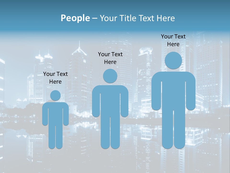 Commercial Waterfront Scenery PowerPoint Template