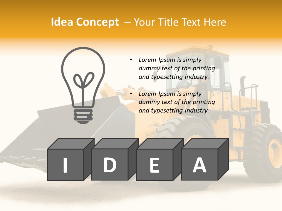 Site Pit Quarry PowerPoint Template