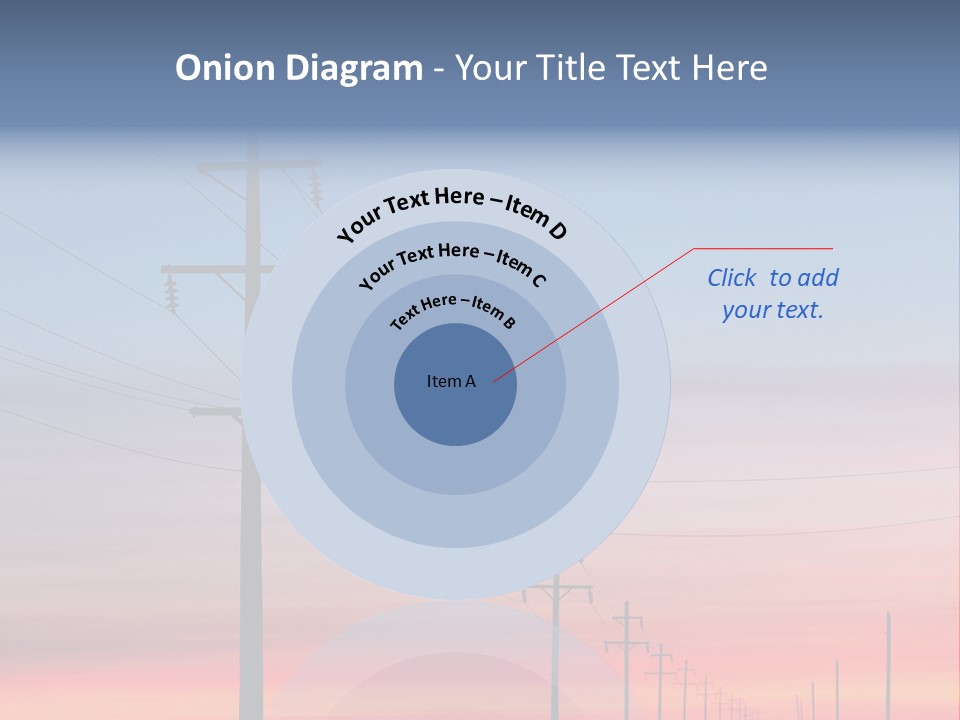 Electricity Electric Morning PowerPoint Template
