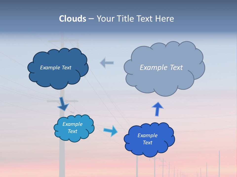 Electricity Electric Morning PowerPoint Template