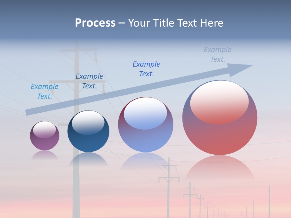 Electricity Electric Morning PowerPoint Template