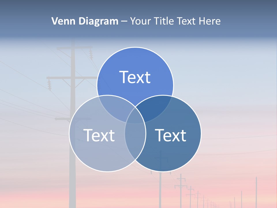 Electricity Electric Morning PowerPoint Template