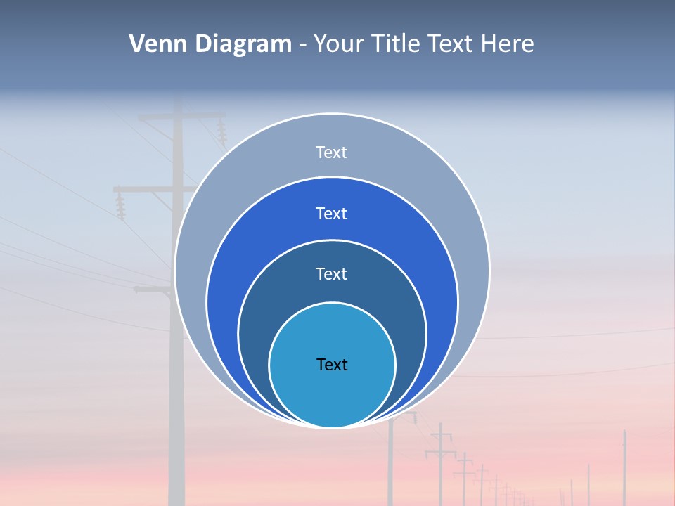 Electricity Electric Morning PowerPoint Template