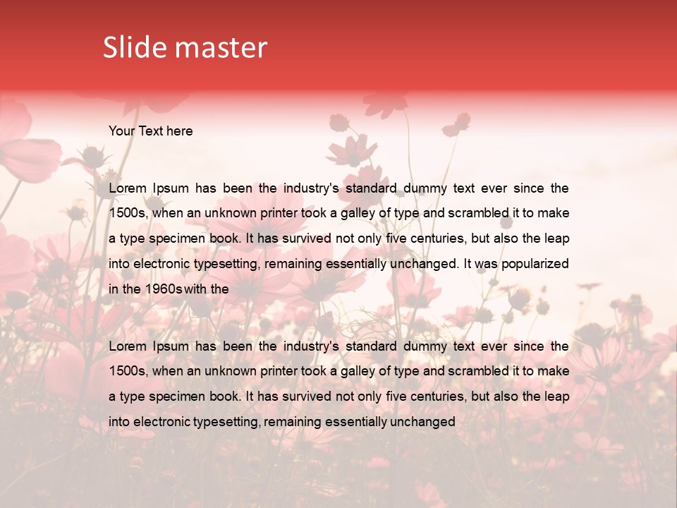 Environment Many Colorful PowerPoint Template