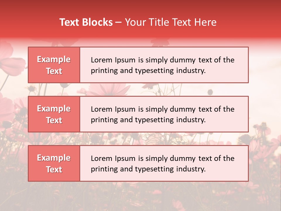 Environment Many Colorful PowerPoint Template
