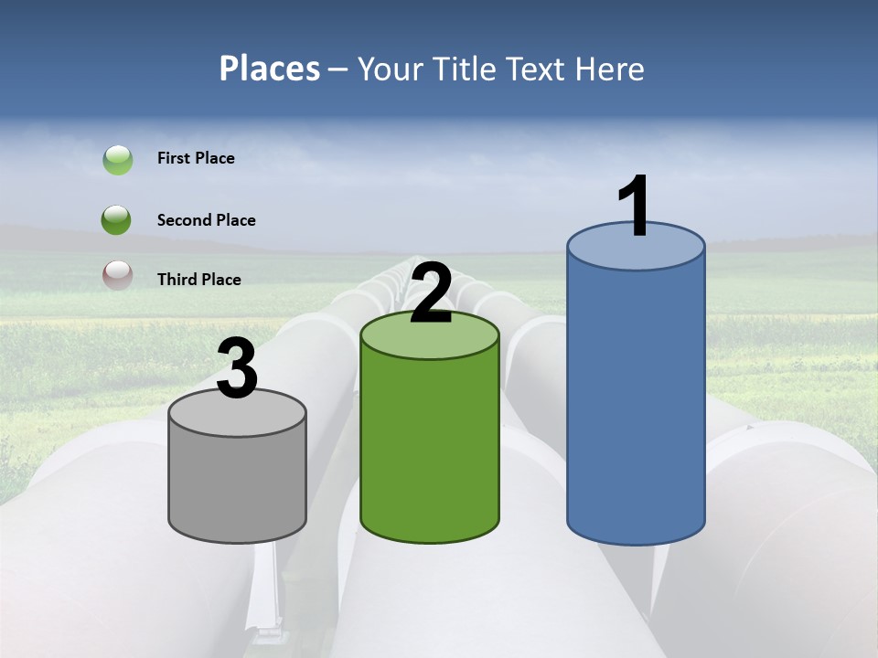 Underground Reliable Conduit PowerPoint Template