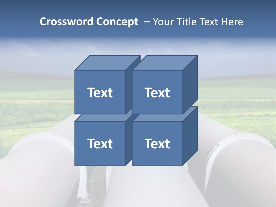 Underground Reliable Conduit PowerPoint Template