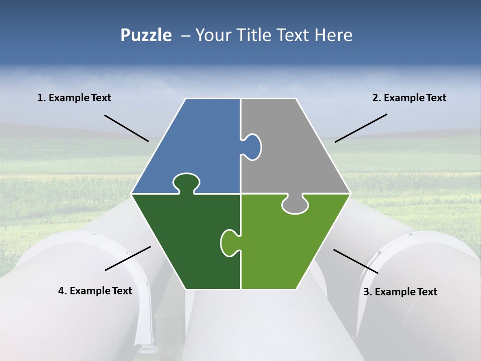 Underground Reliable Conduit PowerPoint Template