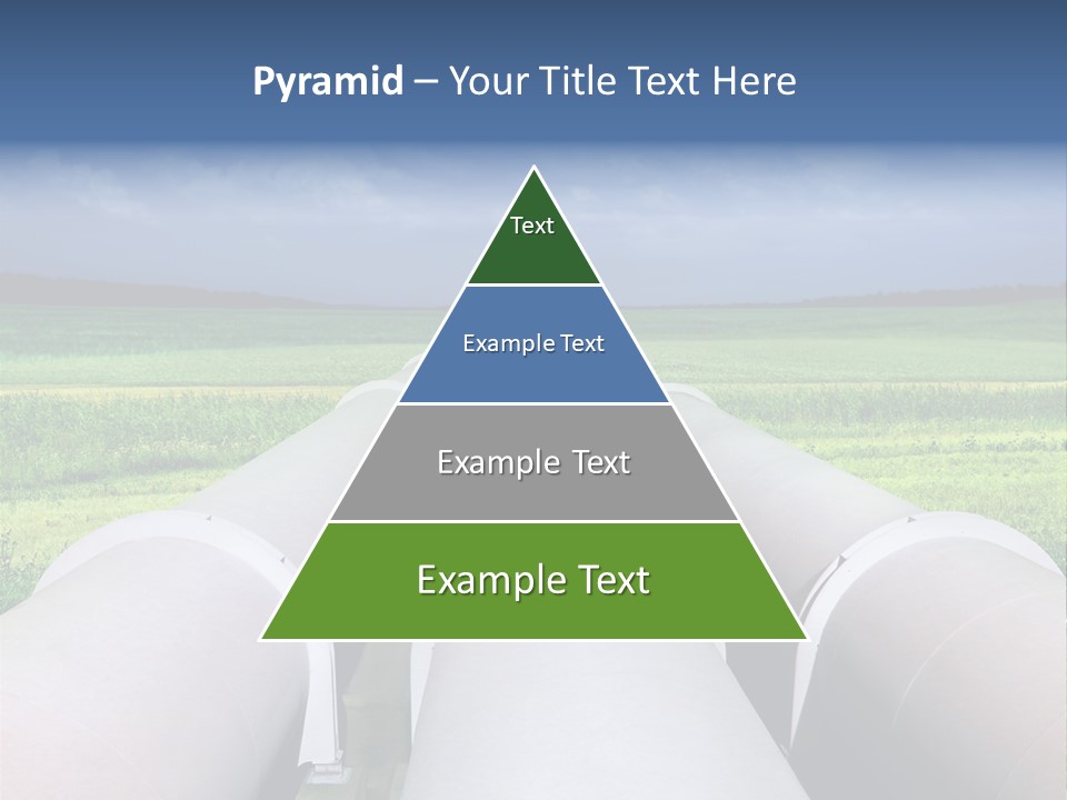 Underground Reliable Conduit PowerPoint Template