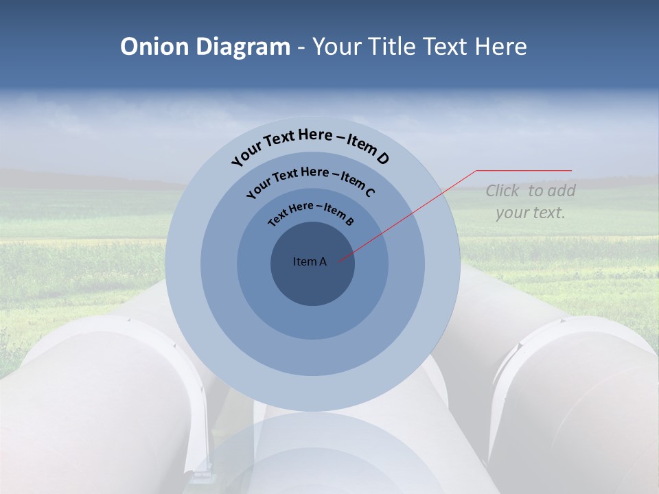 Underground Reliable Conduit PowerPoint Template