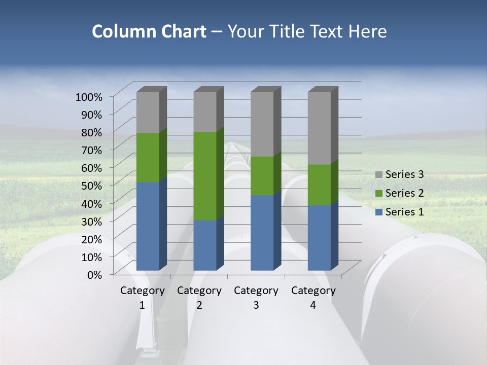 Underground Reliable Conduit PowerPoint Template