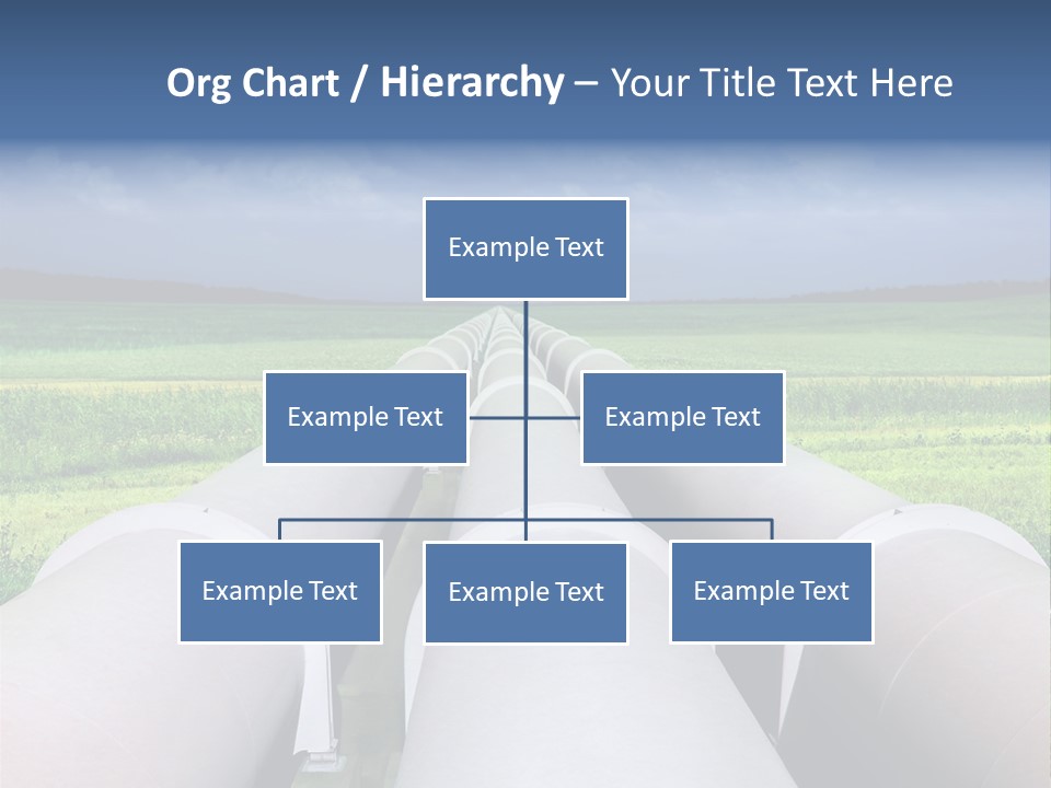 Underground Reliable Conduit PowerPoint Template