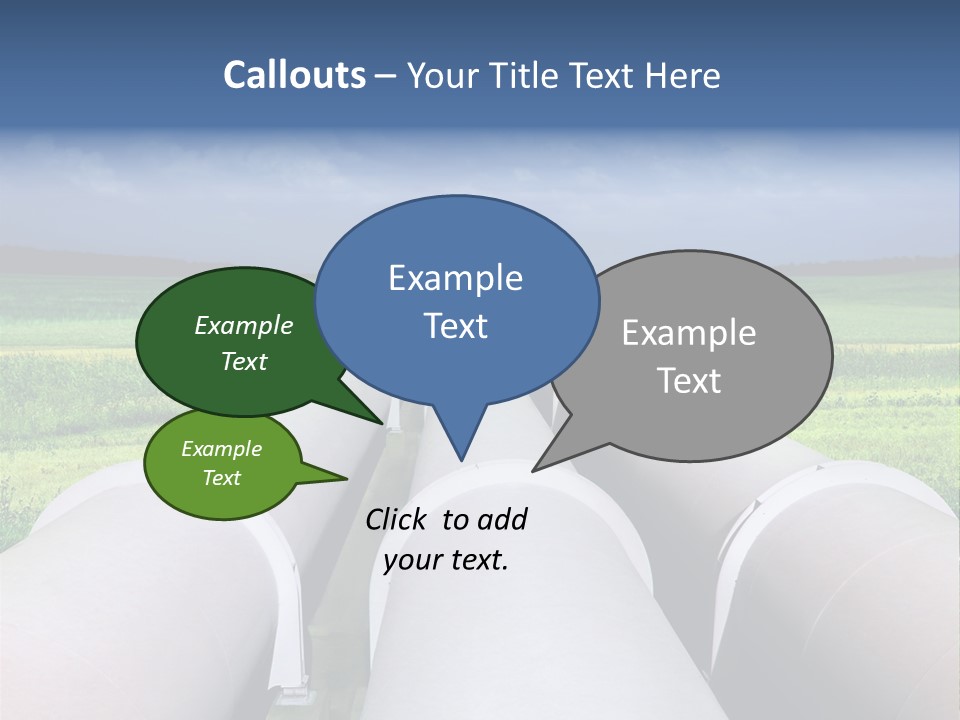 Underground Reliable Conduit PowerPoint Template