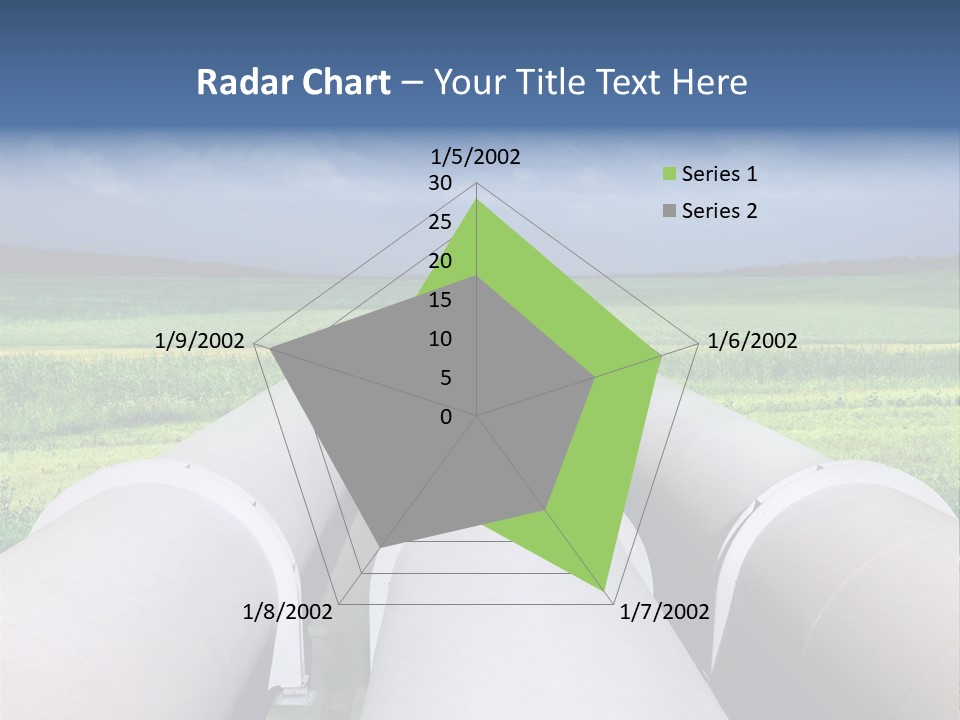 Underground Reliable Conduit PowerPoint Template