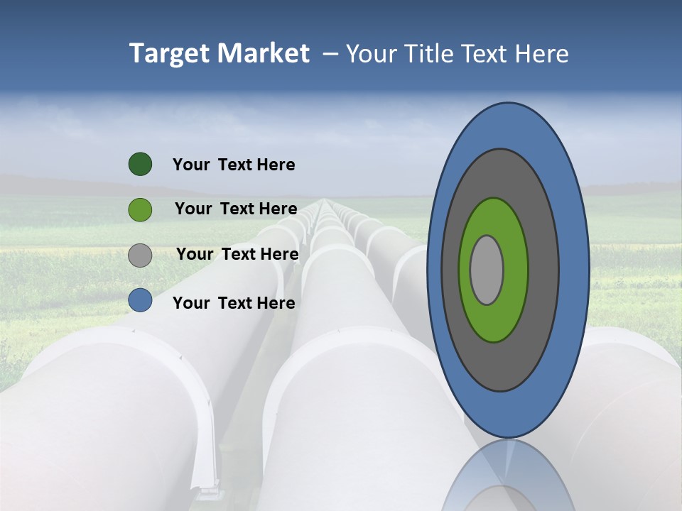 Underground Reliable Conduit PowerPoint Template