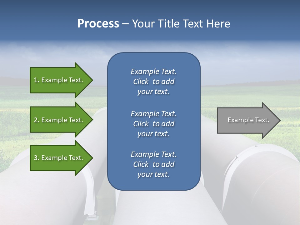 Underground Reliable Conduit PowerPoint Template