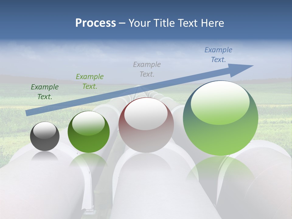 Underground Reliable Conduit PowerPoint Template