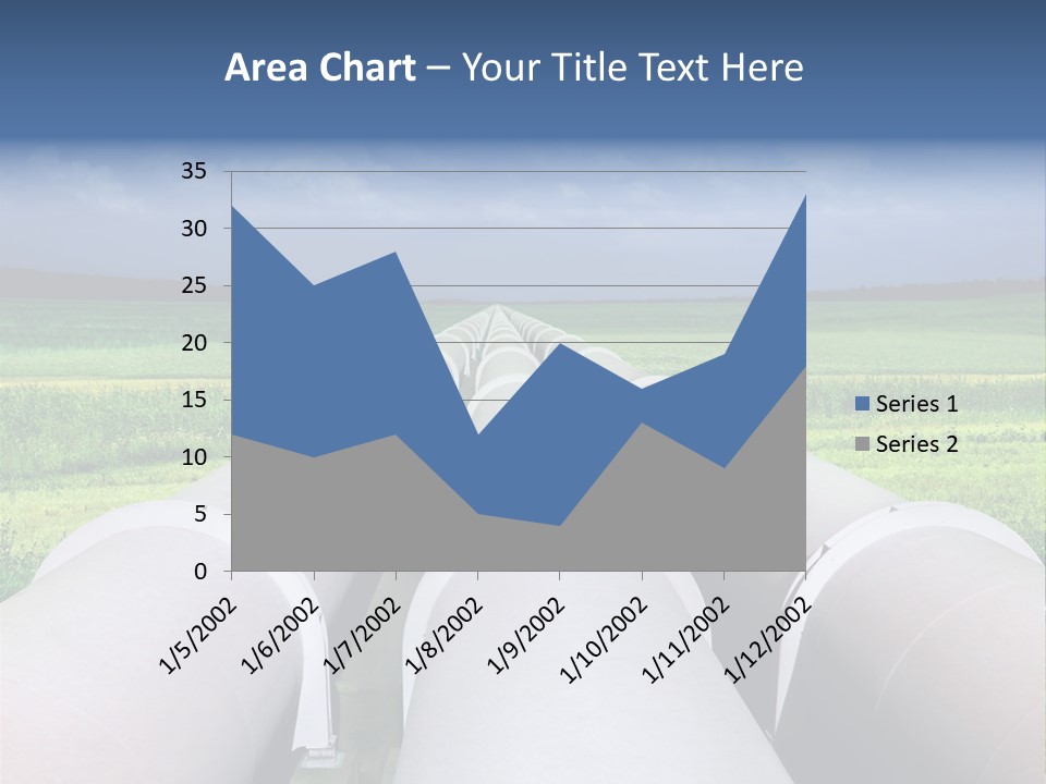 Underground Reliable Conduit PowerPoint Template