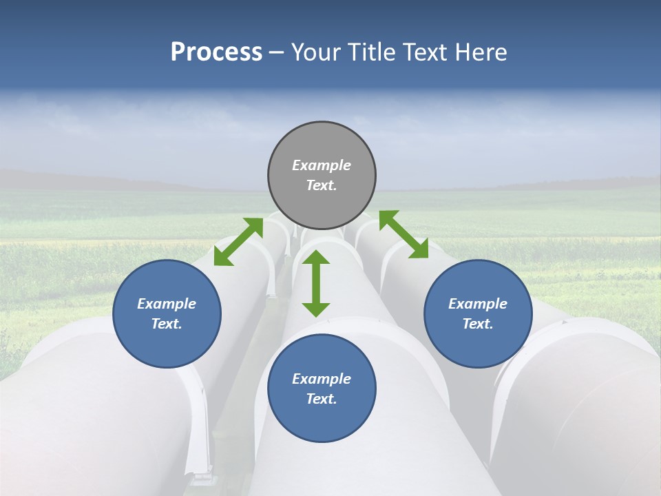 Underground Reliable Conduit PowerPoint Template