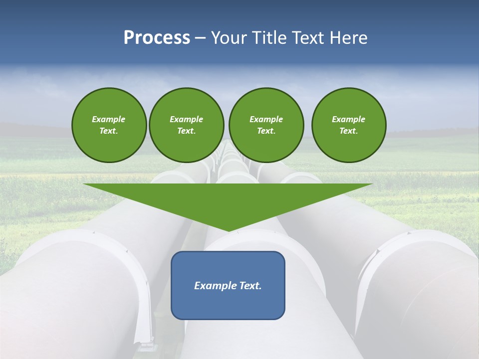 Underground Reliable Conduit PowerPoint Template
