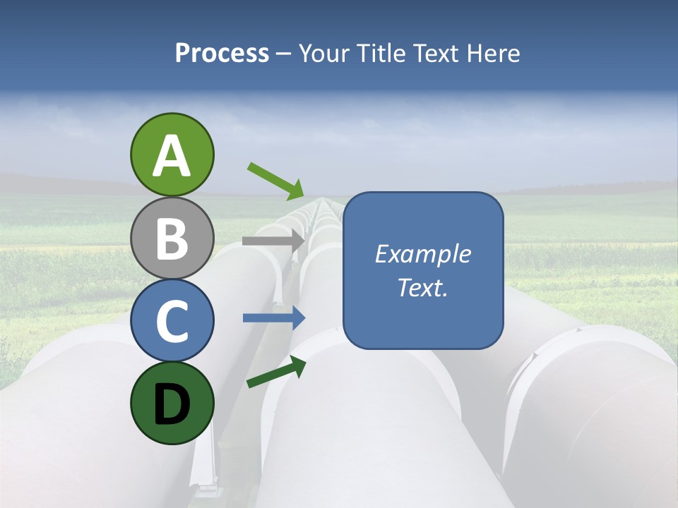 Underground Reliable Conduit PowerPoint Template