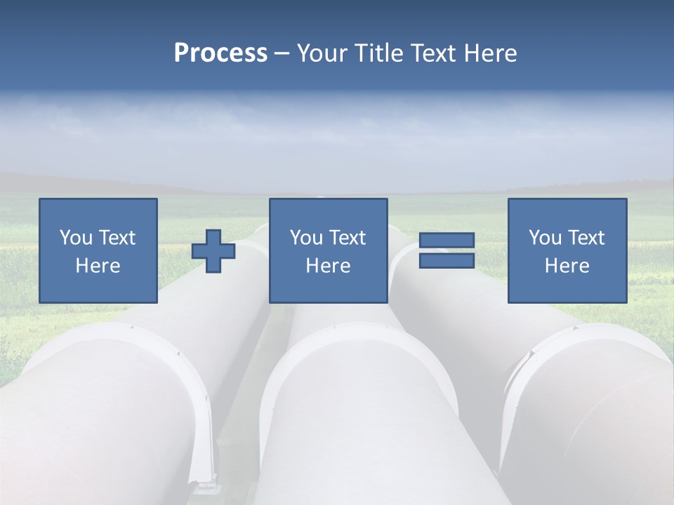 Underground Reliable Conduit PowerPoint Template