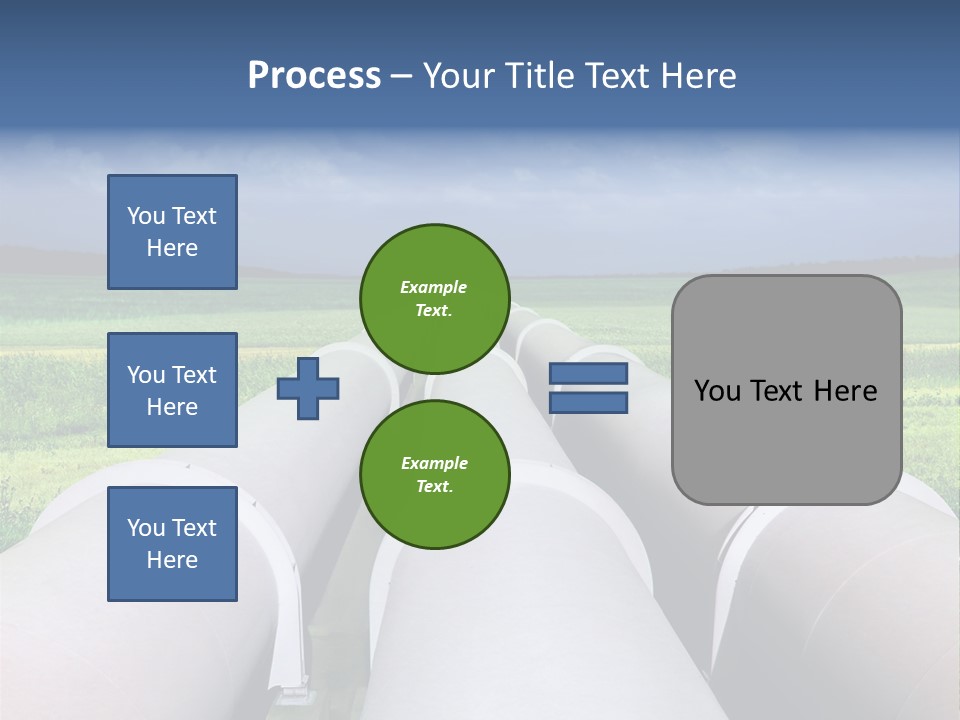 Underground Reliable Conduit PowerPoint Template