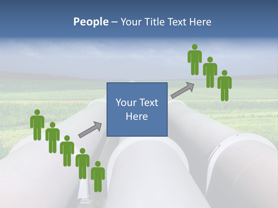 Underground Reliable Conduit PowerPoint Template