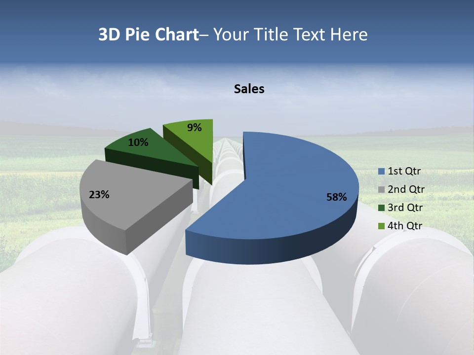 Underground Reliable Conduit PowerPoint Template