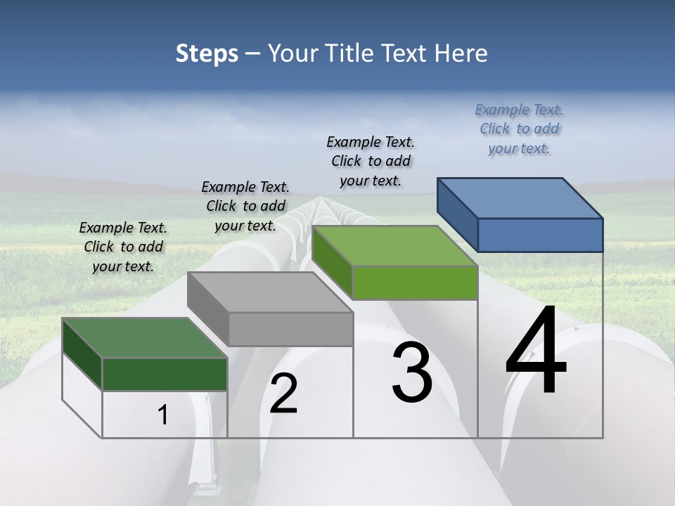Underground Reliable Conduit PowerPoint Template