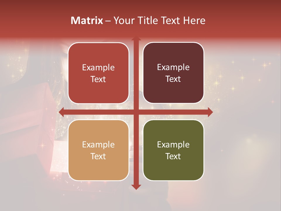 Abstract Laugh Portrait PowerPoint Template