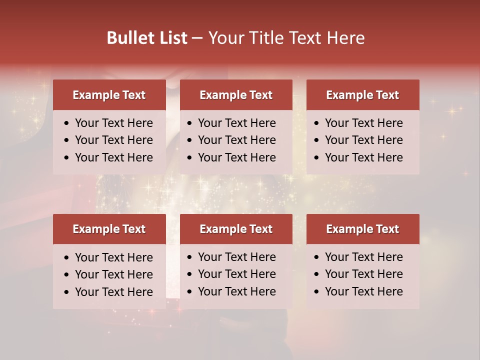 Abstract Laugh Portrait PowerPoint Template