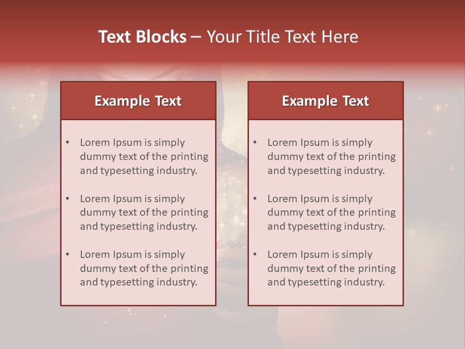 Abstract Laugh Portrait PowerPoint Template
