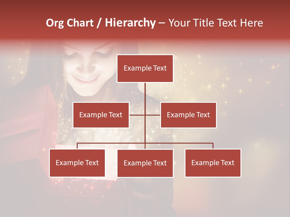 Abstract Laugh Portrait PowerPoint Template