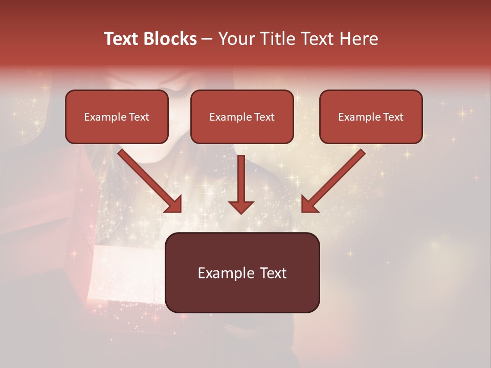 Abstract Laugh Portrait PowerPoint Template