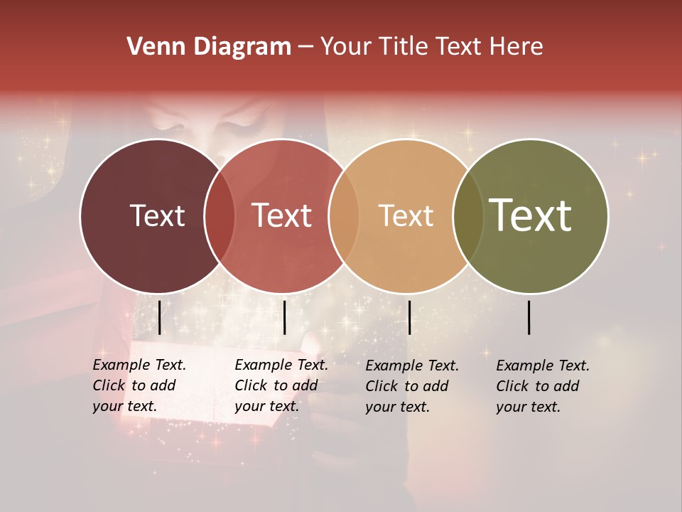 Abstract Laugh Portrait PowerPoint Template