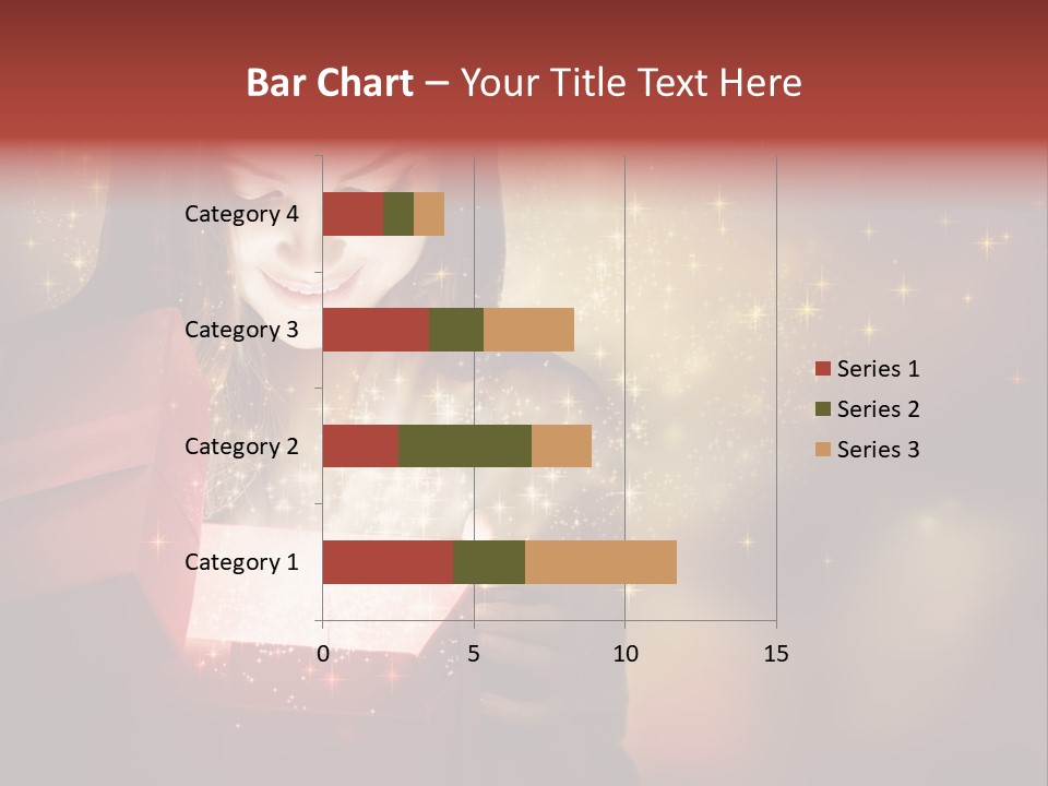 Abstract Laugh Portrait PowerPoint Template