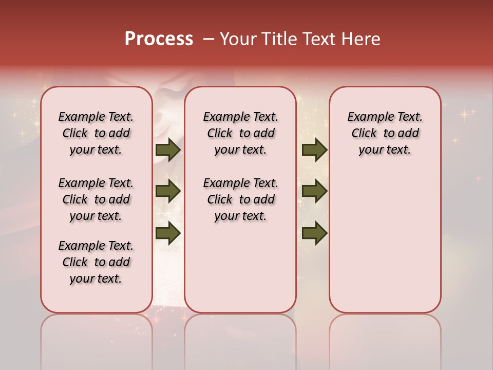 Abstract Laugh Portrait PowerPoint Template