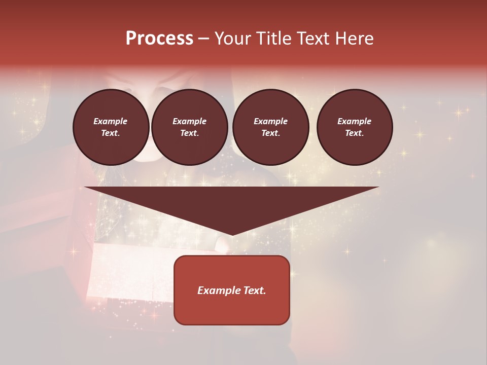 Abstract Laugh Portrait PowerPoint Template