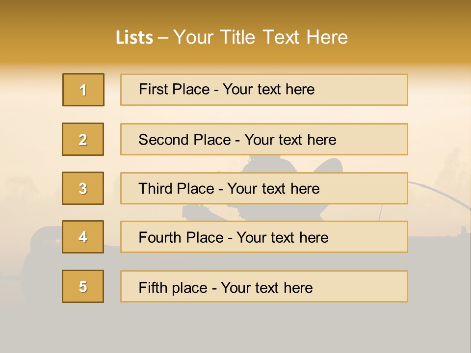 Tanks Defense Middle PowerPoint Template
