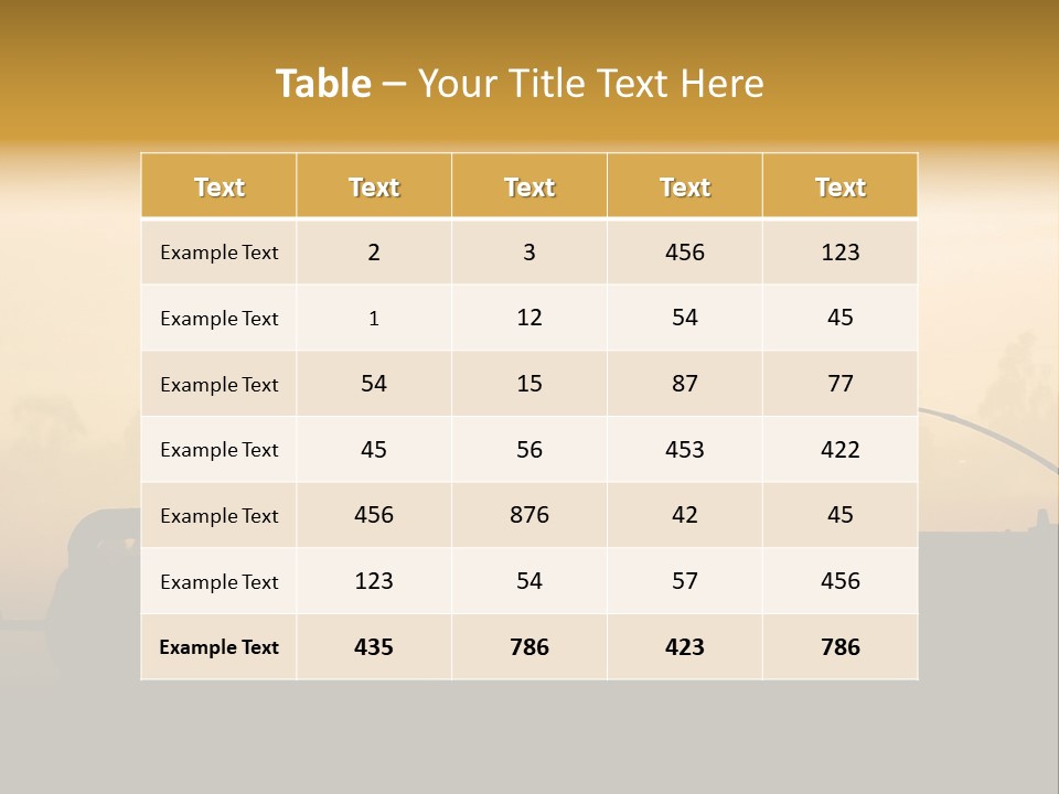 Tanks Defense Middle PowerPoint Template