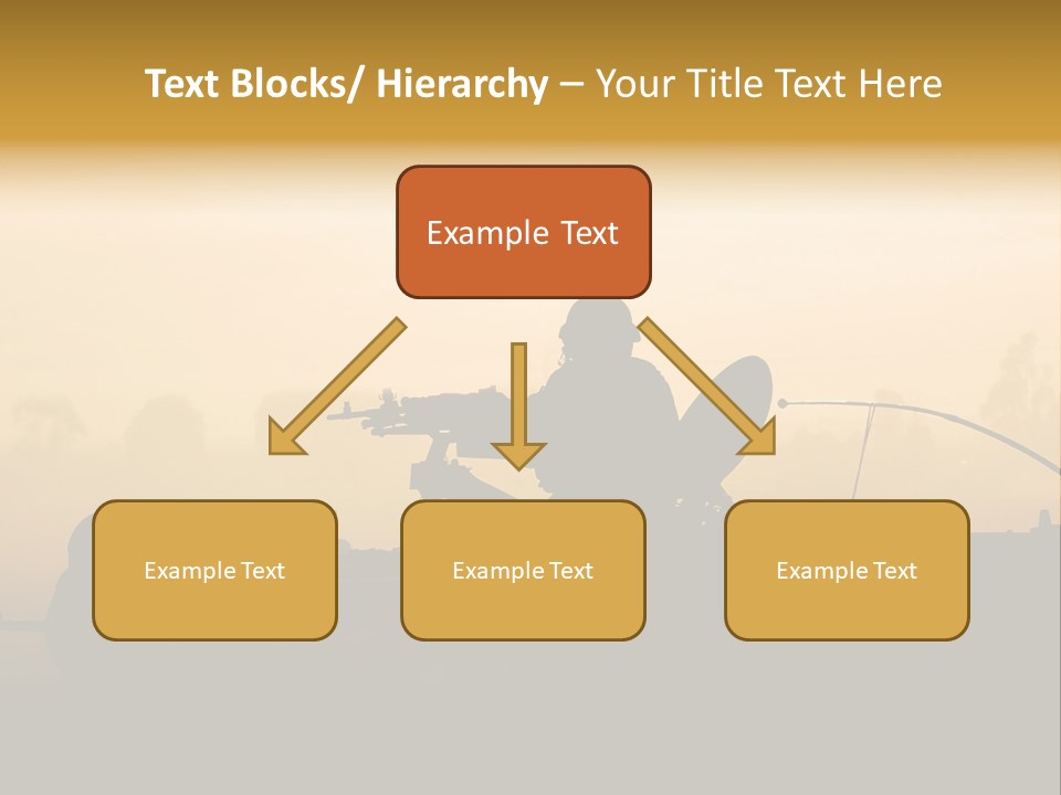 Tanks Defense Middle PowerPoint Template