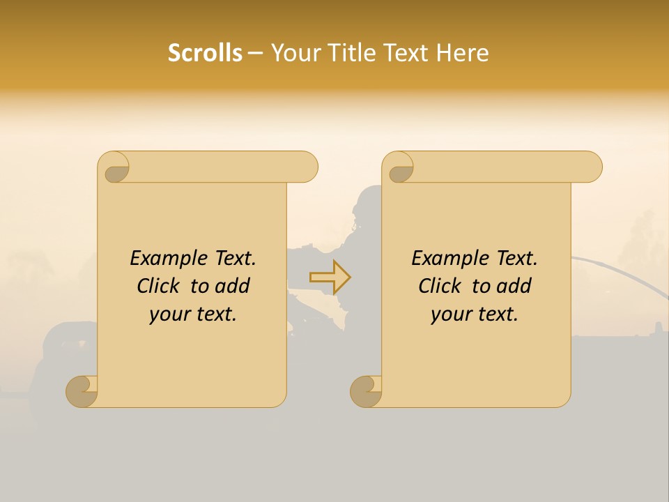Tanks Defense Middle PowerPoint Template