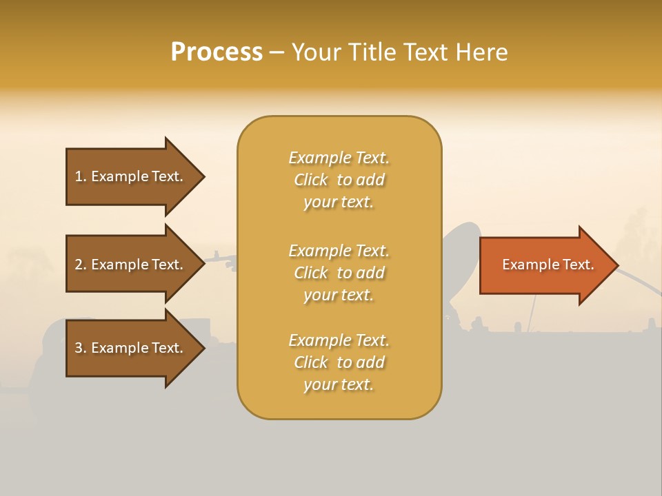 Tanks Defense Middle PowerPoint Template