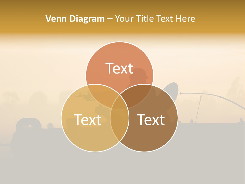 Tanks Defense Middle PowerPoint Template