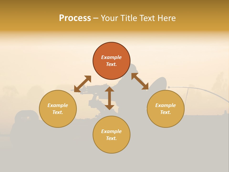 Tanks Defense Middle PowerPoint Template