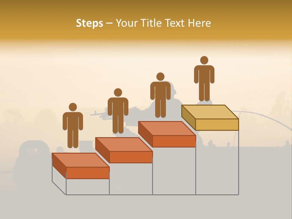 Tanks Defense Middle PowerPoint Template